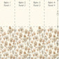 Tilia Twinwall Wall Mural in Cord Cream