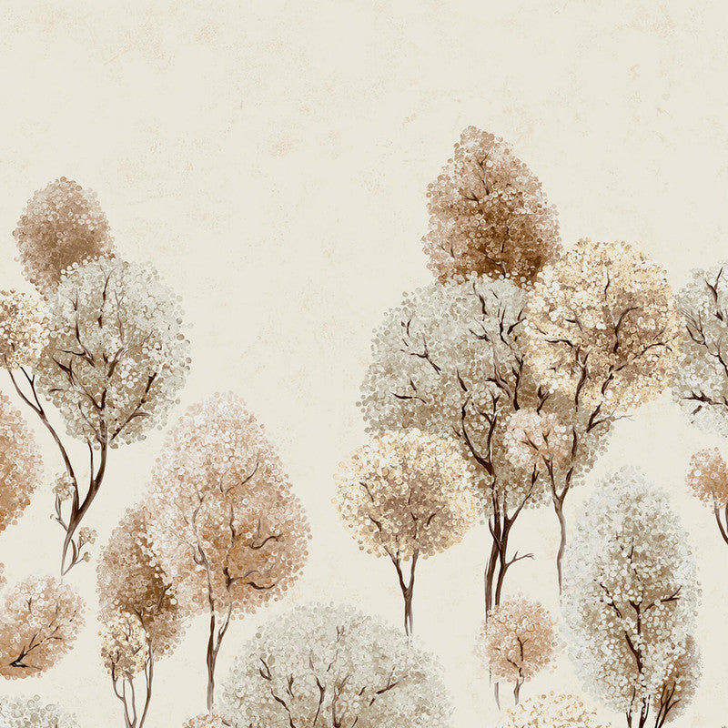 Tilia Twinwall Wall Mural in Cord Cream