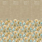 Tilia Twinwall Wall Mural in Mandarine Clay
