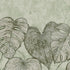 Monstera Twinwall Wall Mural in Olive Sage