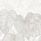 Monstera Twinwall Wall Mural in Mirror White