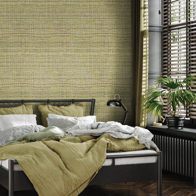 Fondo Wild Grass Wallpaper in Mustard