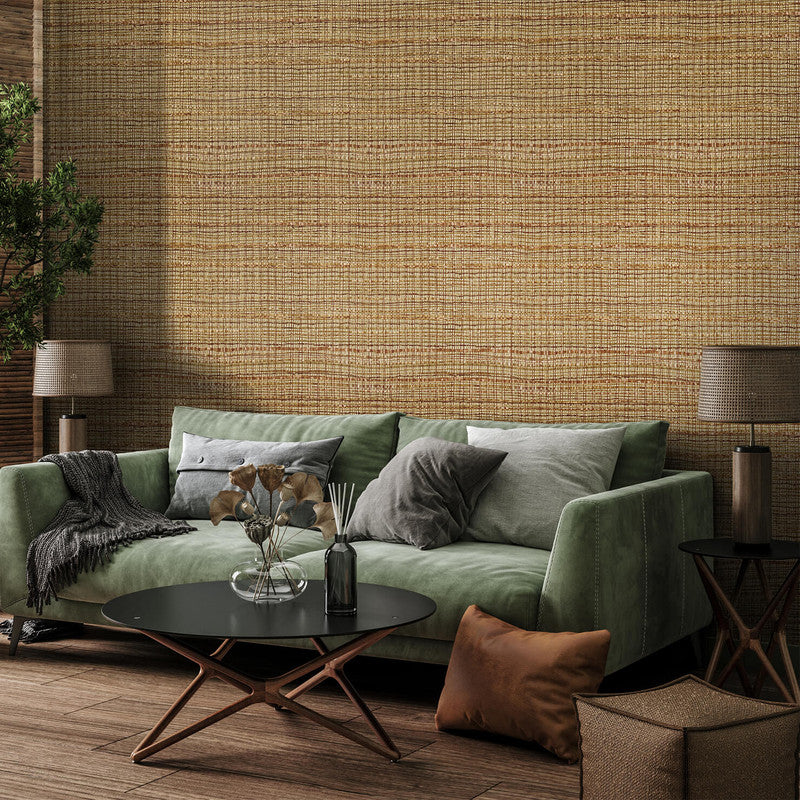 Fondo Wild Grass Wallpaper in Curcuma