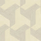 Synergy Geometric Wallpaper in Beige Neutral