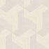 Synergy Geometric Wallpaper in Neutral Beige