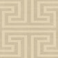 Synergy Geometric Maze Wallpaper in Beige