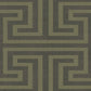 Synergy Geometric Maze Wallpaper in Dark Grey