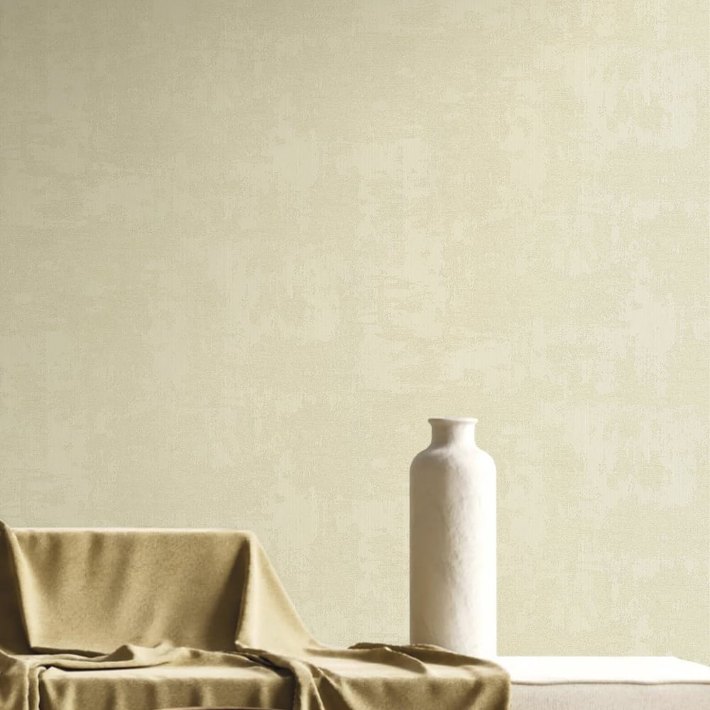Synergy Distressed Texture Wallpaper in Beige