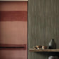 Synergy Stripe Texture Wallpaper in Dark Grey