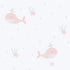 Bambino Little Whales In Pink Galerie Wallcoverings 281 1 1