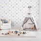 Bambino Cirque In Blue Galerie Wallcoverings 282 2 2
