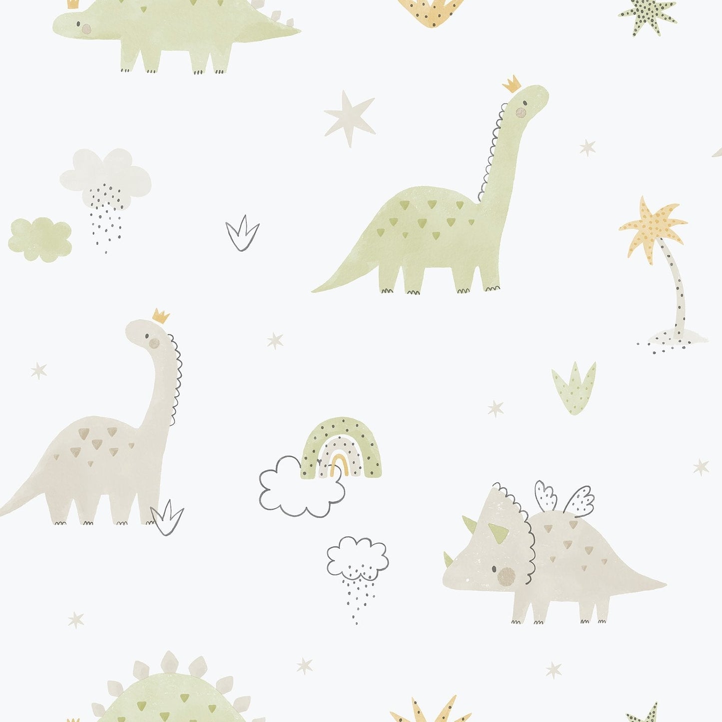 Bambino Dino In Green Galerie Wallcoverings 283 3 1