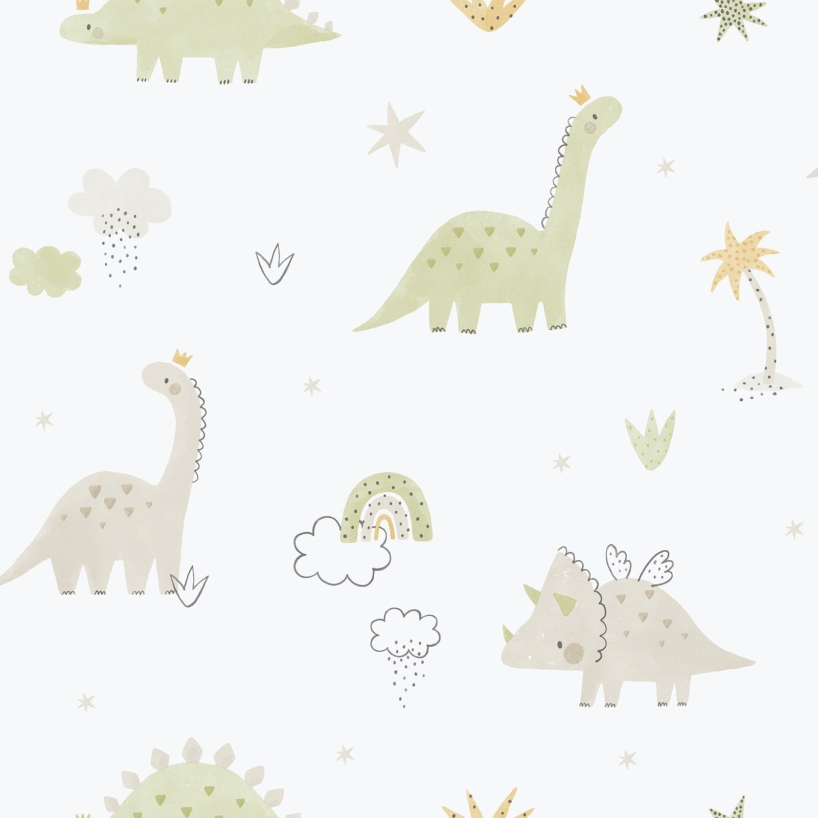 Bambino Dino In Green Galerie Wallcoverings 283 3 1