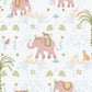 Bambino Elefun In Pink Galerie Wallcoverings 285 1 1