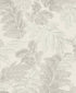 Sample Italian Style Tree Leaf Wallpaper in Beige/Silver Grey