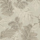 Italian Style Tree Leaf Wallpaper in Bronze Brown/Beige