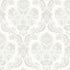Sample Italian Style Damask Wallpaper in Cream/Beige