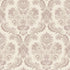 Sample Italian Style Damask Wallpaper in Pink/Cream