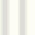 Sample Italian Style Stripe Wallpaper in Cream/Silver Grey