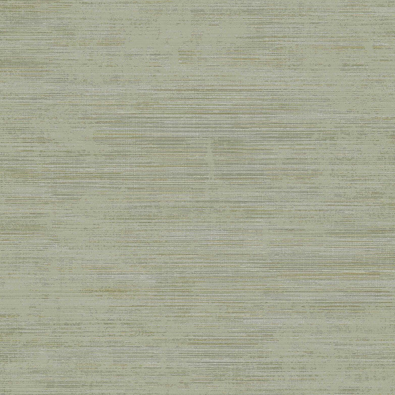 Italian Style Plain Texture Wallpaper in Green/Gold