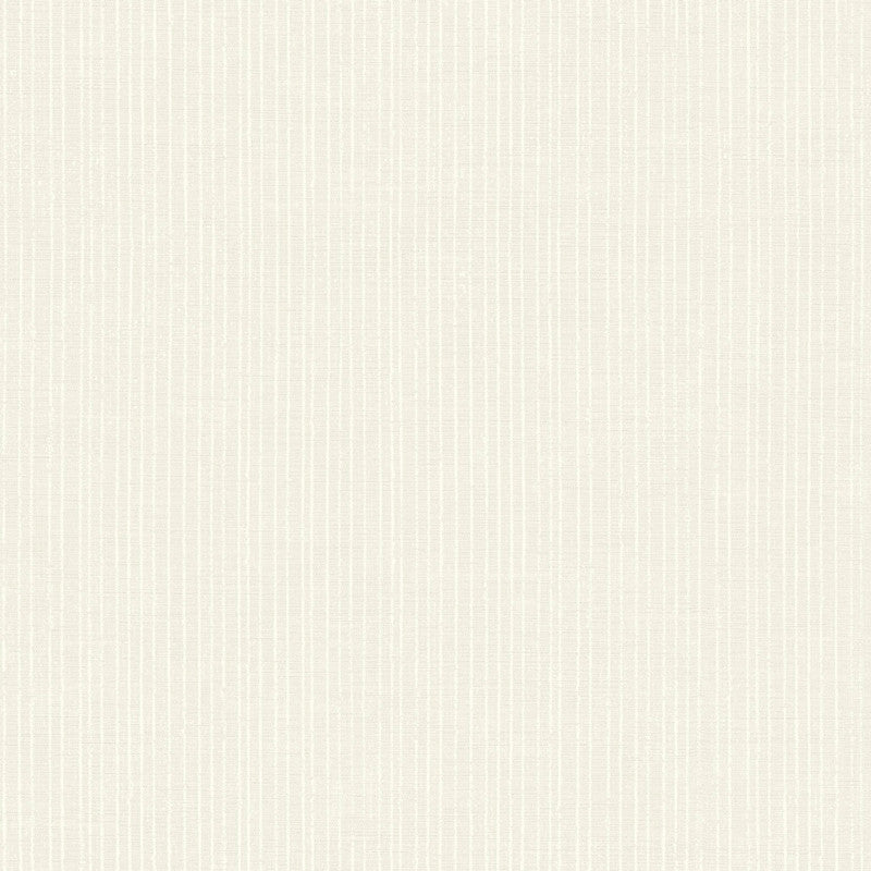 Italian Style Stripe Wallpaper in Cream/Cream