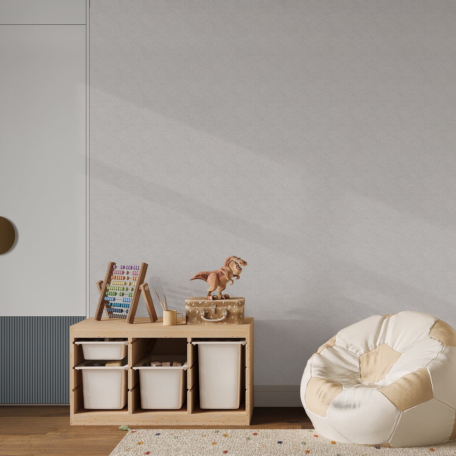 Bambino Dropy Plain In Black Galerie Wallcoverings 294 5 3