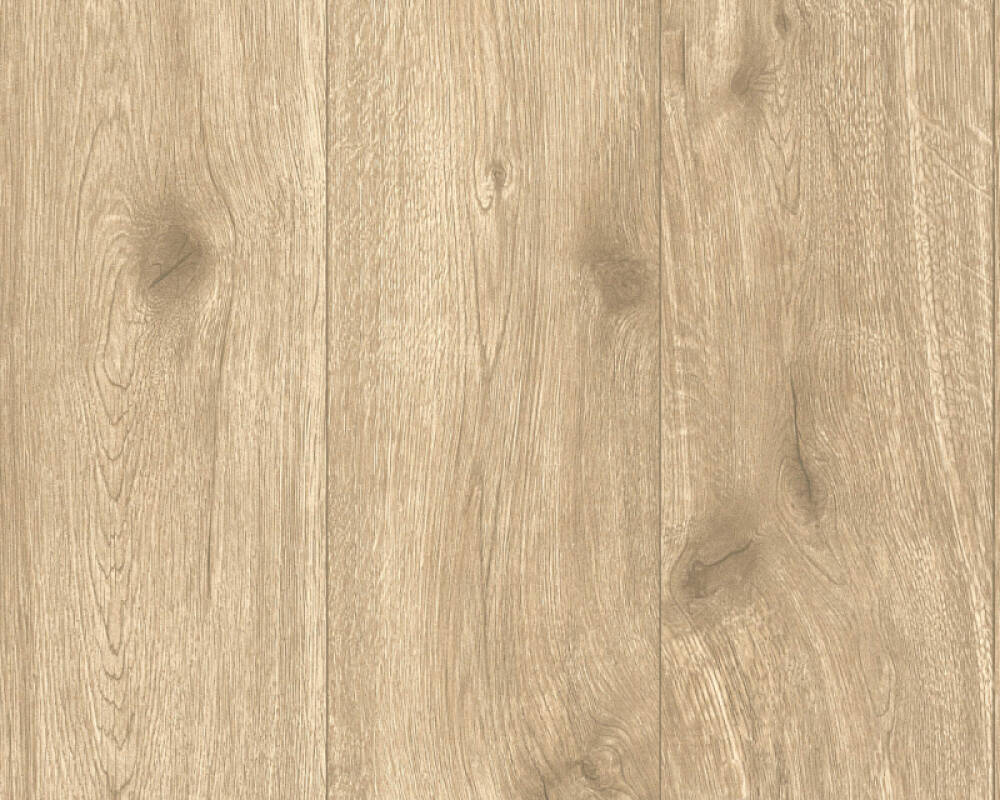 Sample Wood Deco Wallpaper in Beige