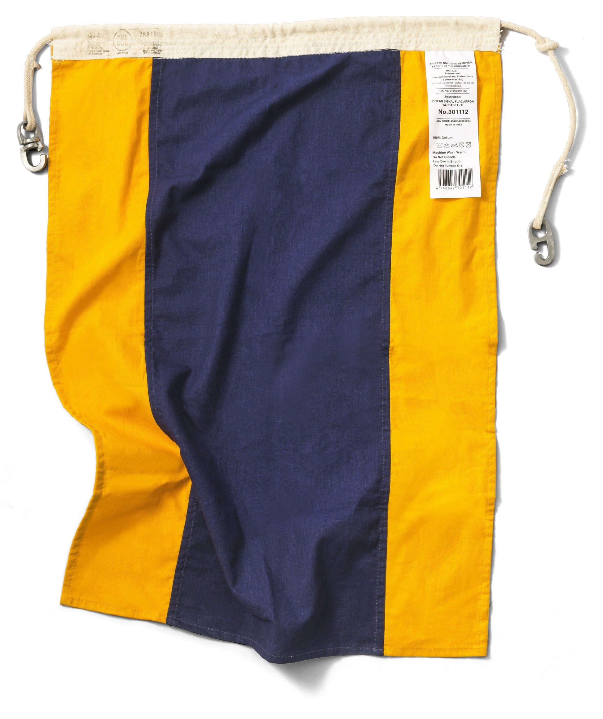 ocean signal flag apron d design by puebco 1