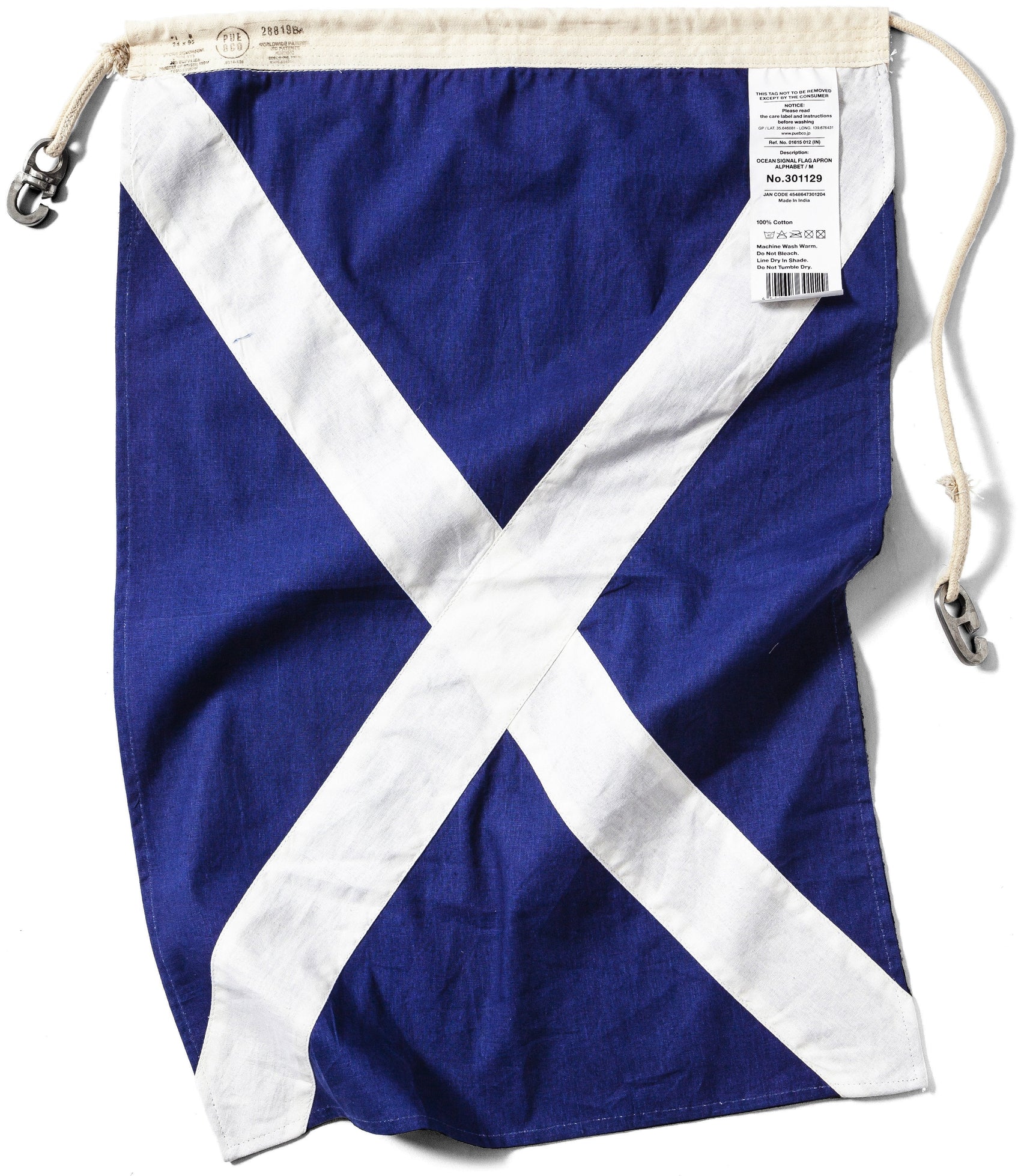 ocean signal flag apron m design by puebco 1