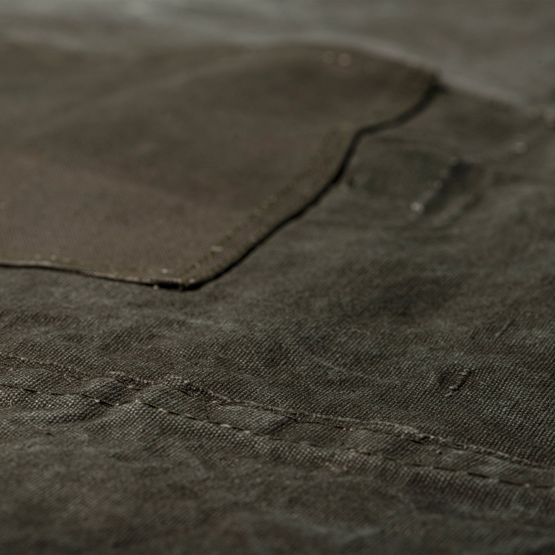 vintage tent fabric apron design by puebco 3