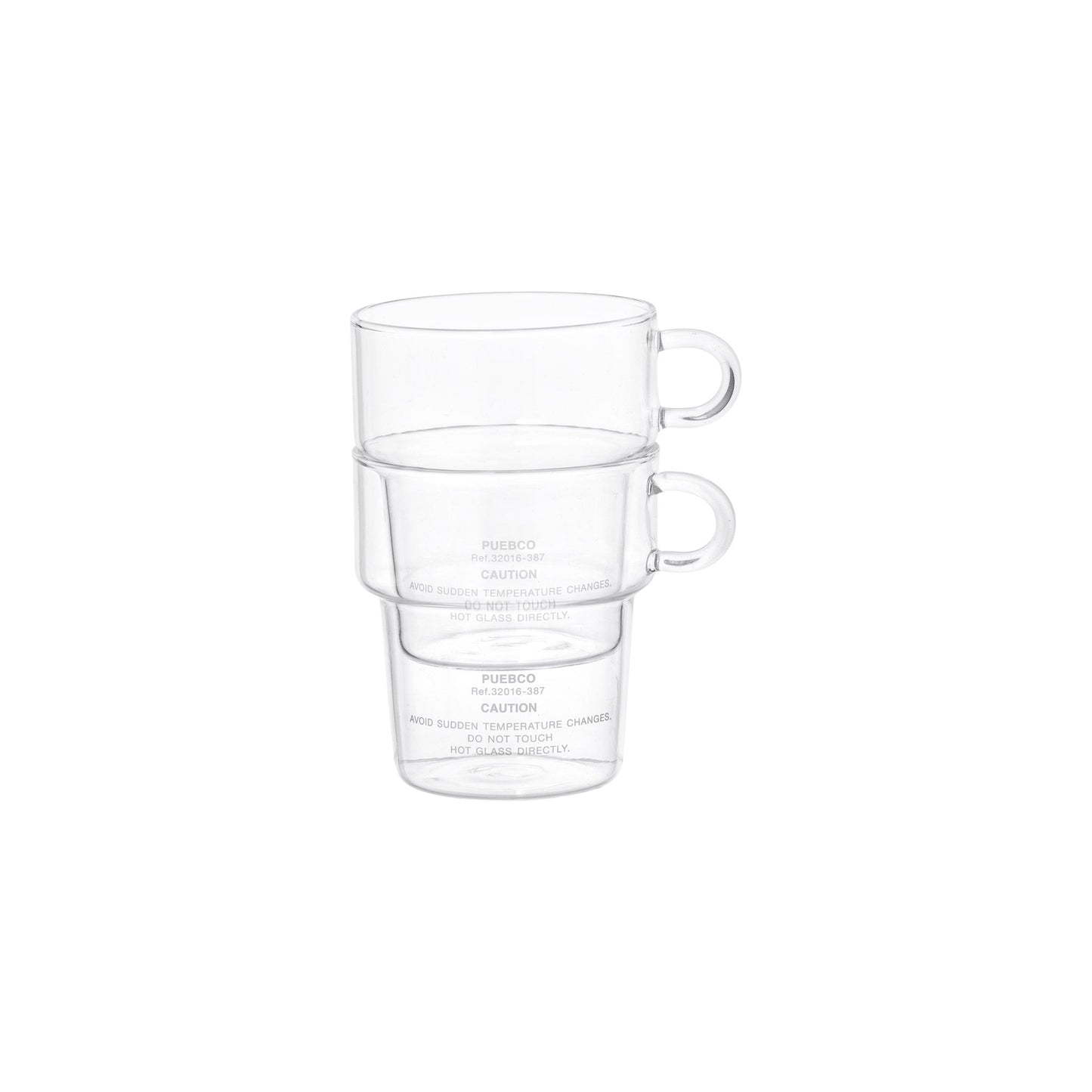 borosilicate glass mug deep stacking design by puebco 4