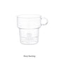 borosilicate glass mug deep stacking design by puebco 8