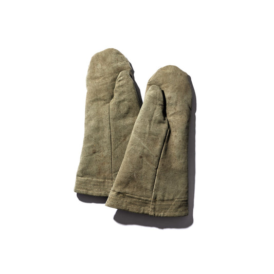 vintage tent fabric mittens design by puebco 2