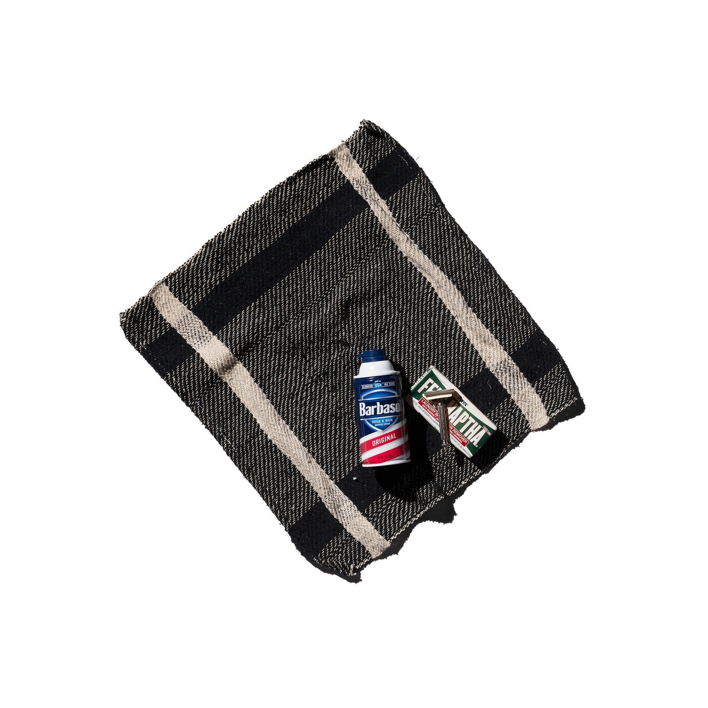 india cloth black check 1