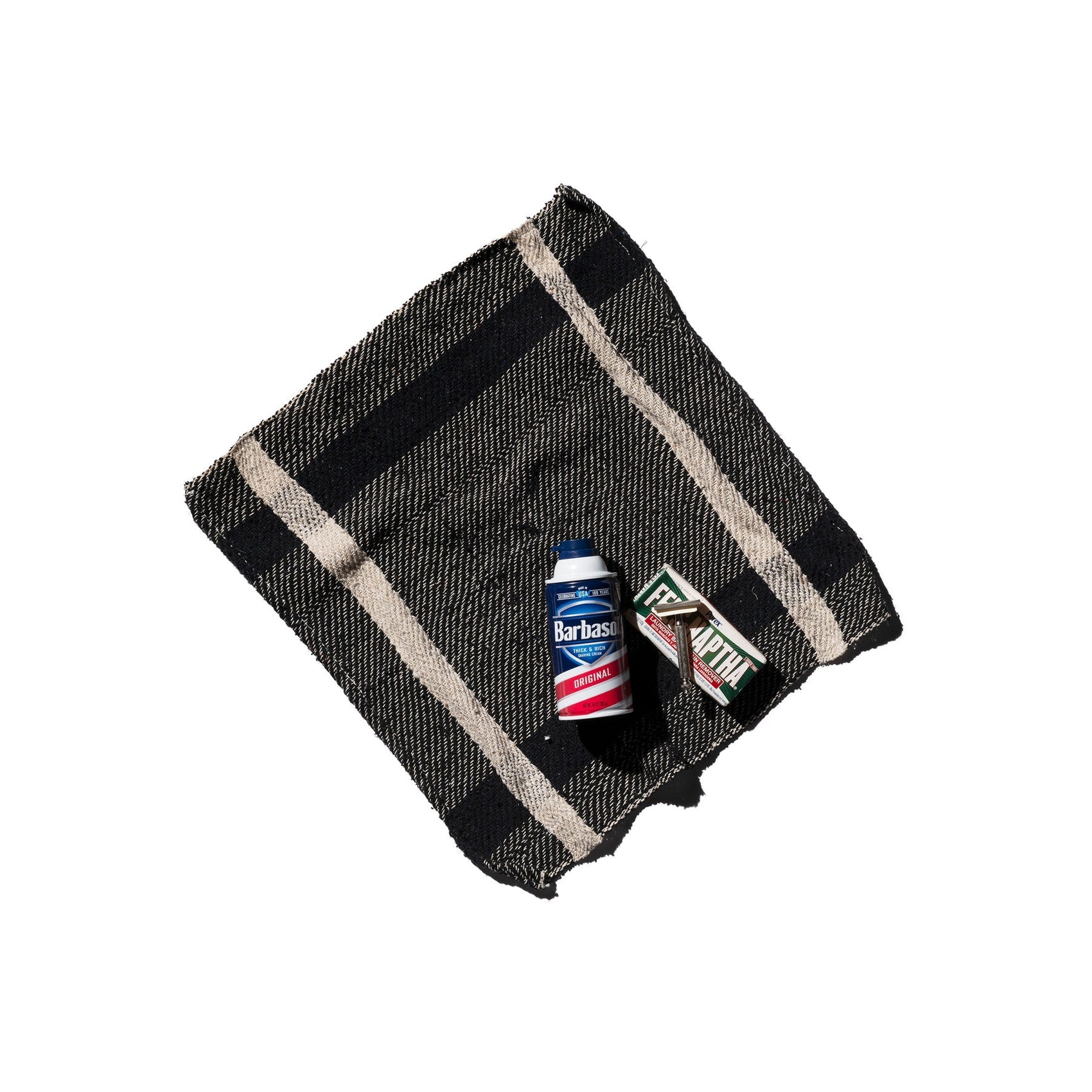 india cloth black check 1