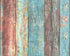 Wood Deco Weathered Wallpaper in Blue Multi