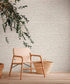 Brick Stone Wallpaper in Grey/White