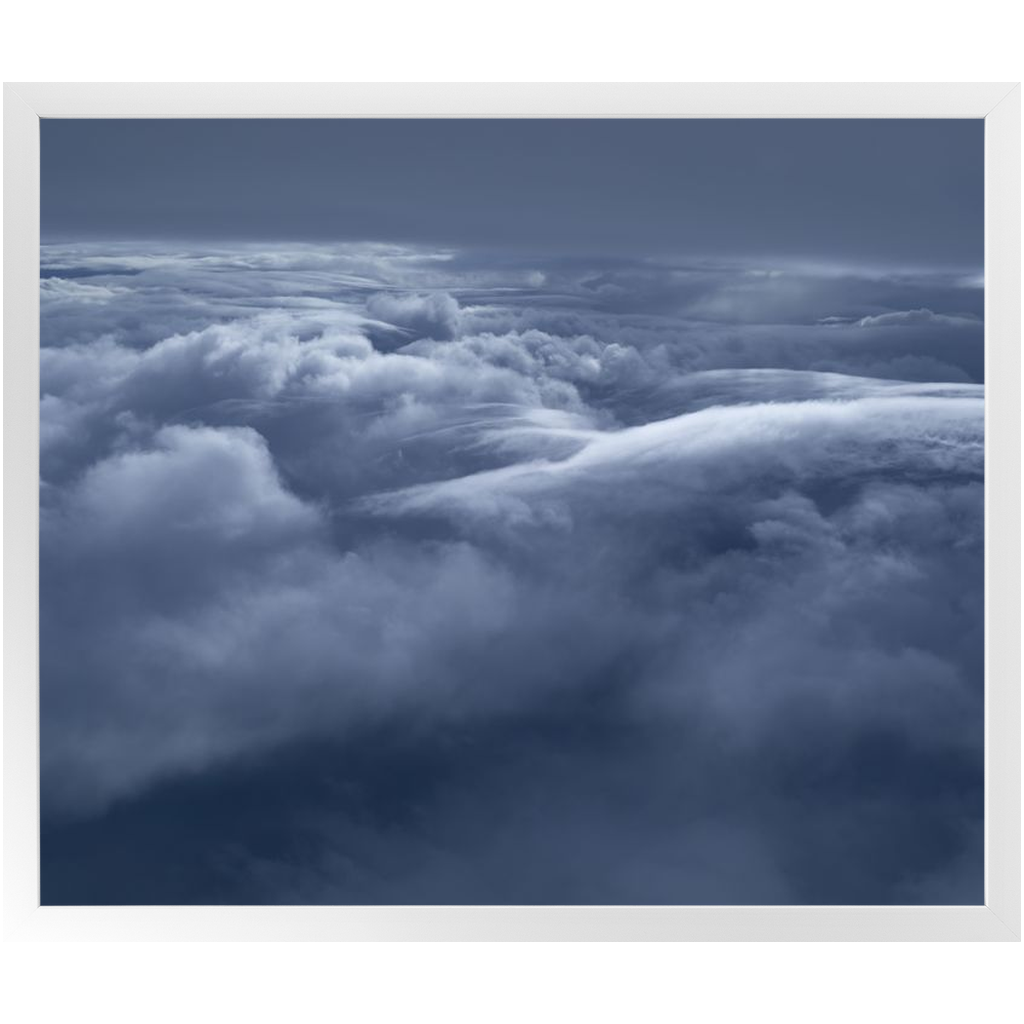 Cloud Library 8 Framed Print - Open Box 1