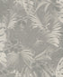 sample metallic jungle leaves platinum wallpaper from eden collection by galerie wallcoverings 1