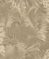 sample metallic jungle leaves gold wallpaper from eden collection by galerie wallcoverings 1
