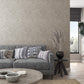 Rattan Greige Wallpaper from Eden Collection by Galerie Wallcoverings