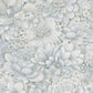 Floral Texture Blue/Grey Wallpaper from Eden Collection by Galerie Wallcoverings