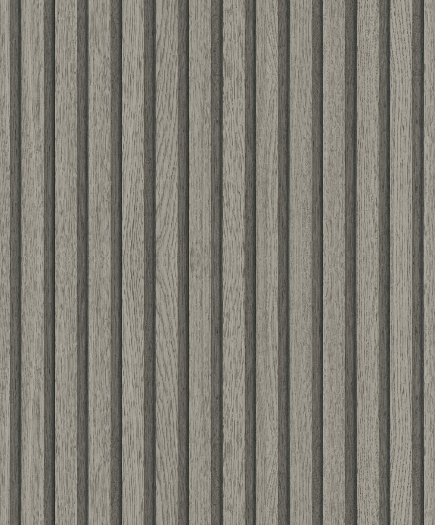 Wood Stripe Grey Wallpaper from Eden Collection by Galerie Wallcoverings