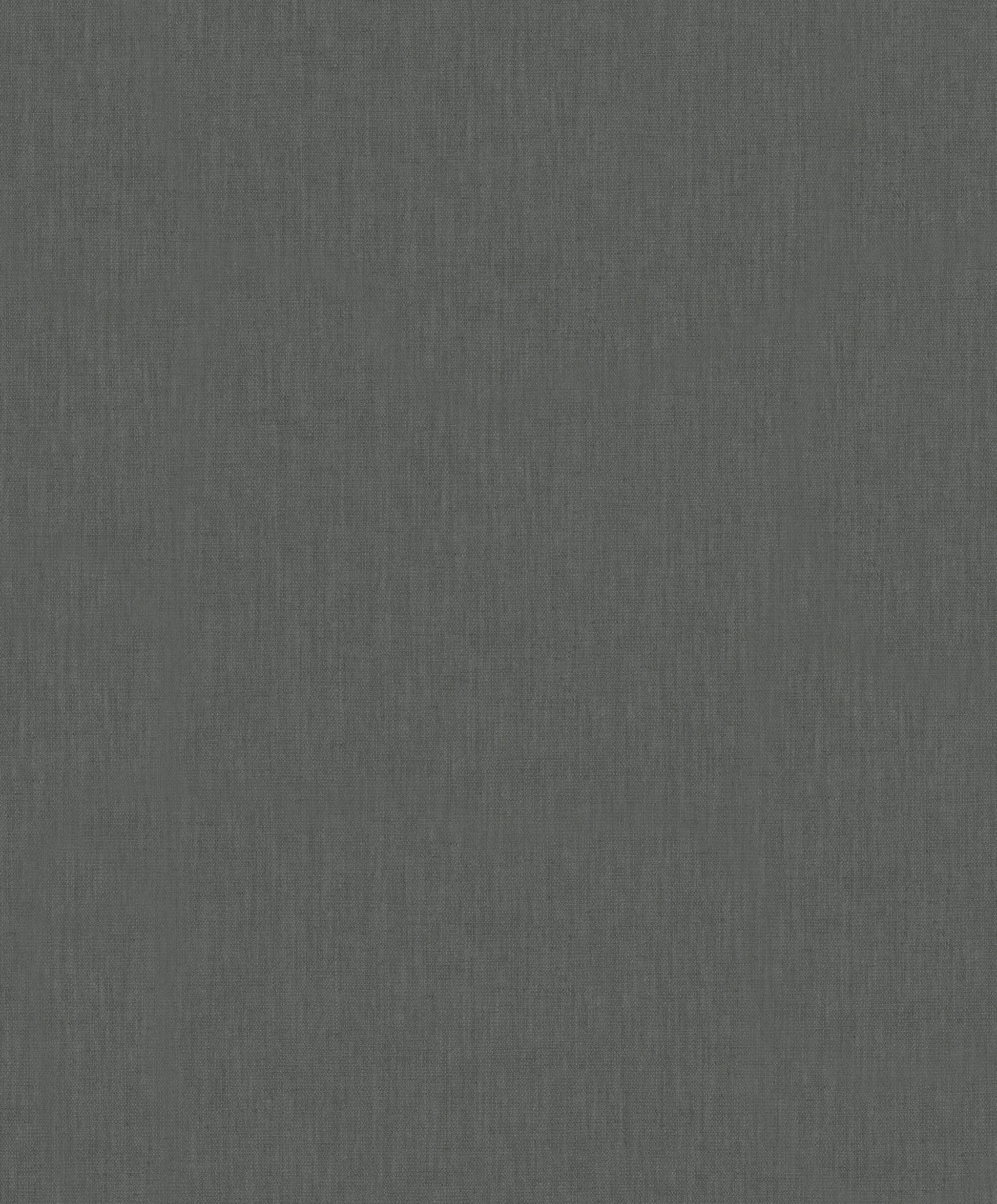Linen Dark Grey Wallpaper from Eden Collection by Galerie Wallcoverings