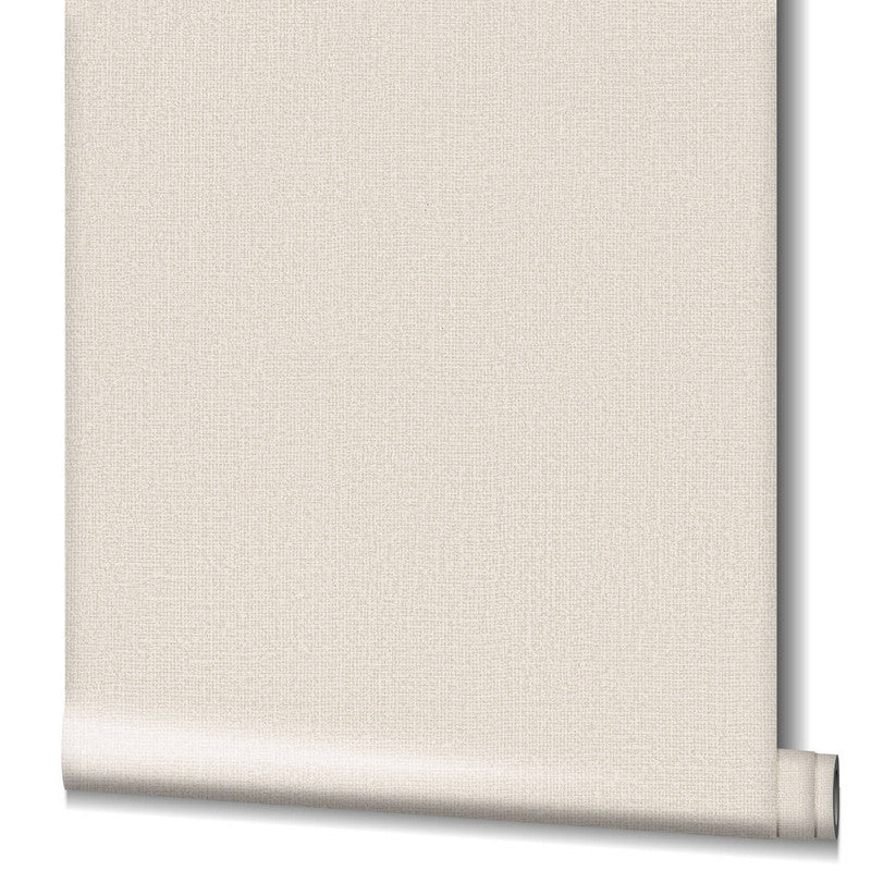 Weave Wallpaper in Beige/Cream
