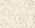 Damask Scrollwork Floral Textured Wallpaper in Beige/Metallic