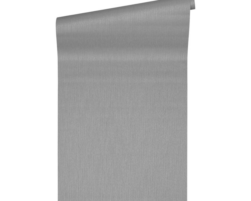 Solid Texture Wallpaper in Grey from the Versace IV Collection