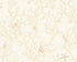 Floral Corals Seashells Textured Wallpaper in Cream/Metallic