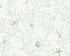Floral Corals Seashells Textured Wallpaper in Blue/Metallic