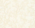 Floral Corals Textured Wallpaper in Cream/Metallic